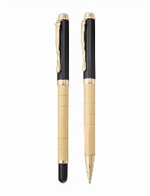 ÇAYGÖREN ALTIN İKİLİ KALEM SETİ