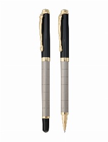 ÇAYGÖREN GÜMÜŞ İKİLİ KALEM SETİ