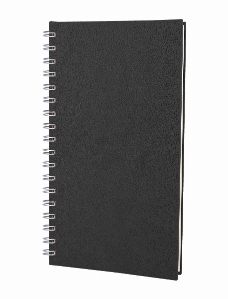 ALTINDAĞ SİYAH KARELİ SPİRALLİ TARİHSİZ DEFTER (17X24 CM)