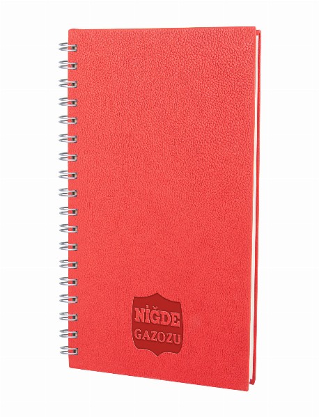 ALTINDAĞ KIRMIZI KARELİ SPİRALLİ TARİHSİZ DEFTER (17X24 CM) ALTINDAĞ KIRMIZI KARELİ SPİRALLİ TARİHSİZ DEFTER (17X24 CM)