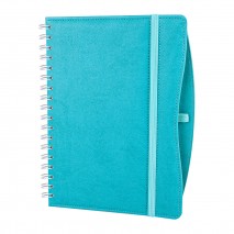 İVEDİK TURKUAZ SPİRALLİ TARİHLİ AJANDA (17X24 CM) İVEDİK TURKUAZ SPİRALLİ TARİHLİ AJANDA (17X24 CM)