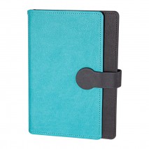 SARAY TURKUAZ TARİHSİZ DEFTER (15X21 CM)