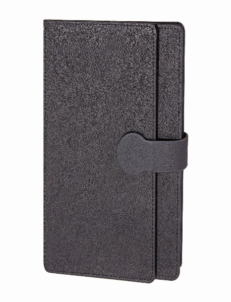 SARAY SİYAH TARİHSİZ DEFTER (15X21 CM)