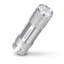 İSPİNOZ GÜMÜŞ 9 LED EL FENERİ