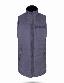 ALASKA FÜME ÜÇ CEPLİ ŞİŞME YELEK XXL ALASKA FÜME ÜÇ CEPLİ ŞİŞME YELEK XXL