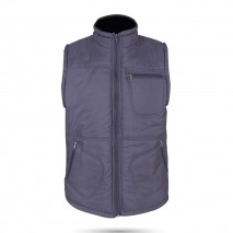 ALASKA FÜME ÜÇ CEPLİ ŞİŞME YELEK M