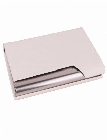 PAYİDAR BEYAZ DERİ KARTVİZİTLİK