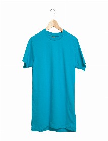 GARDENYA TURKUAZ S SIFIR YAKA TİŞÖRT