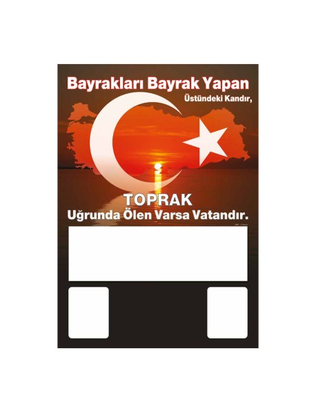 ÖMR-13 TAKVİM KARTONU